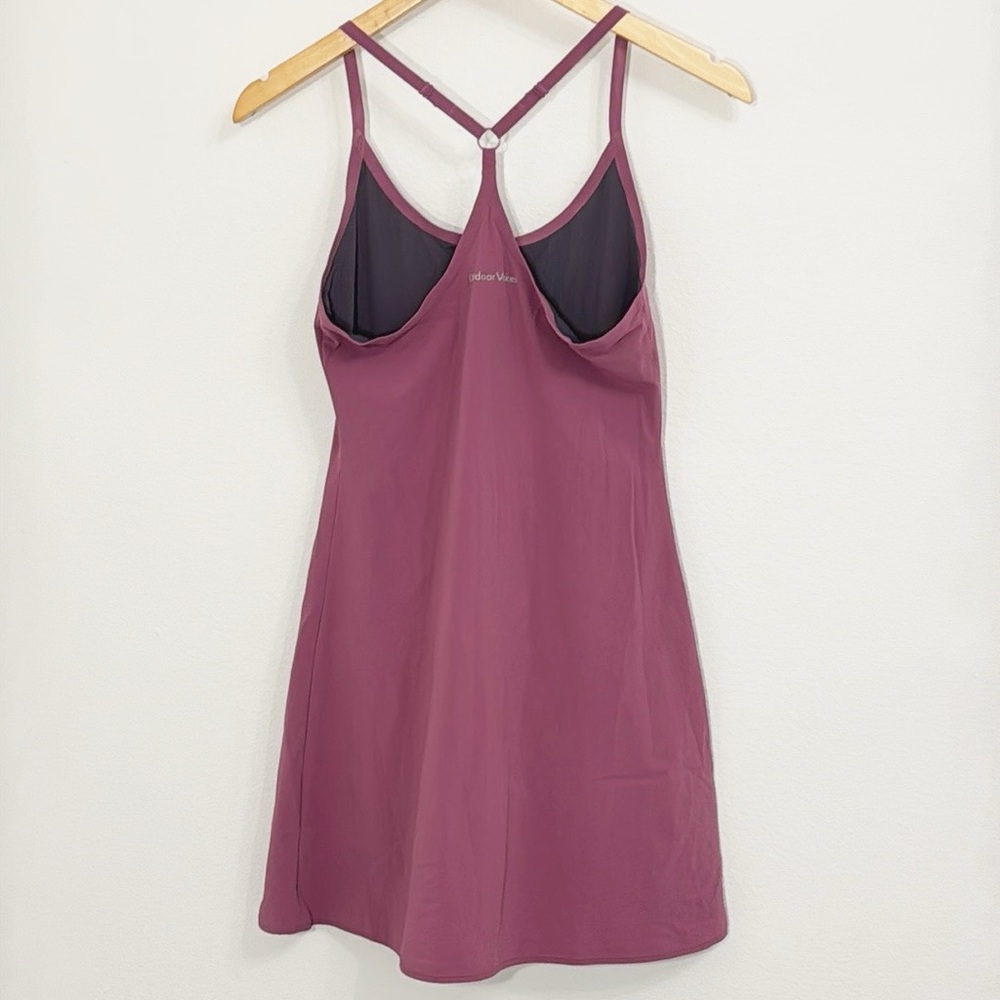 OUTDOOR VOICES Mauve/Purple Tank Mini Dress Size XS EUC - Picture 4 of 7